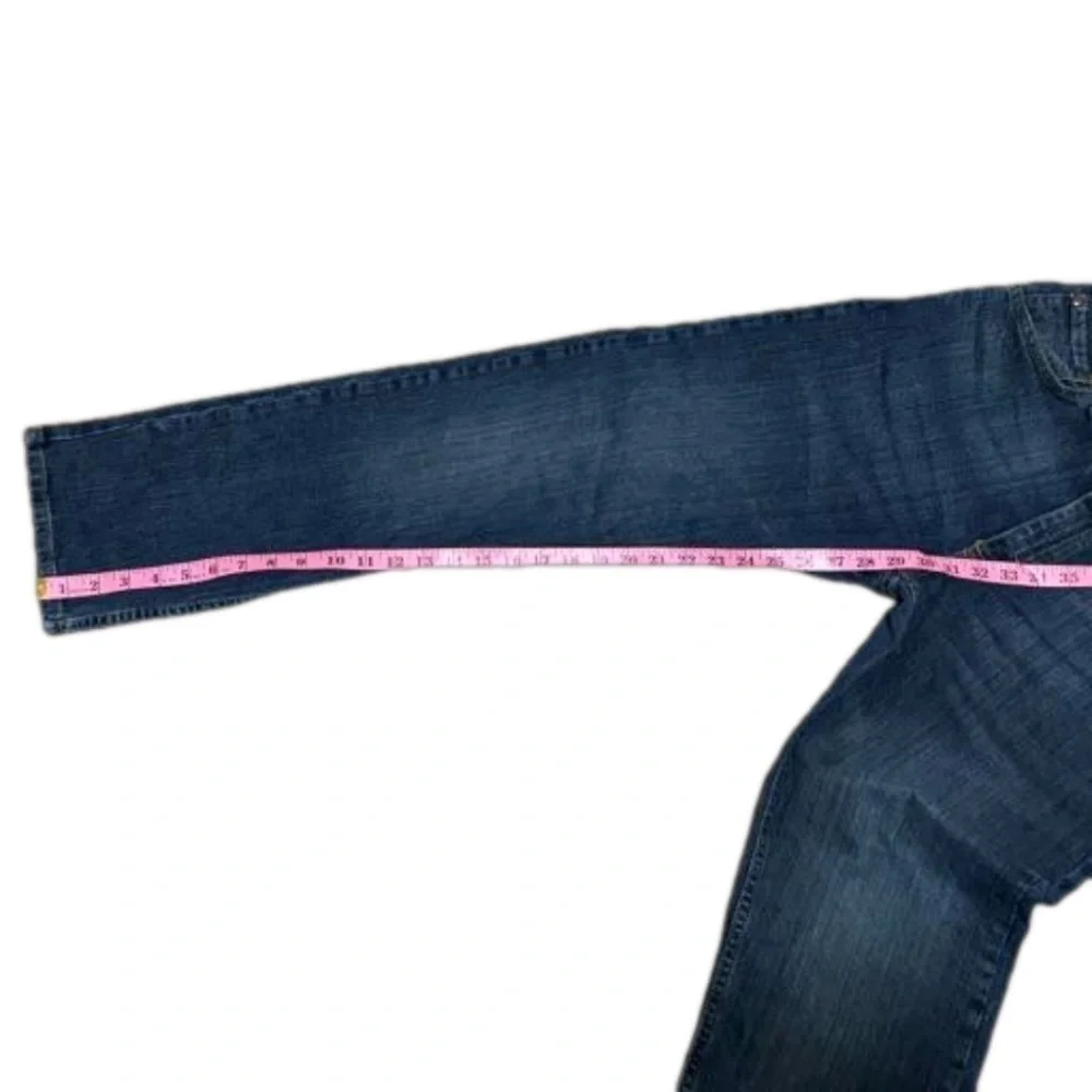 Wrangler Relaxed Fit Cotton Spandex Denim Blue Jeans Men Size 32 x 30